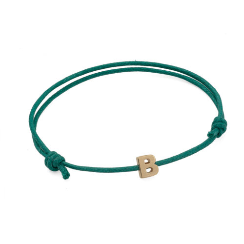 Bracciale lettera alfabeto - immagine 5