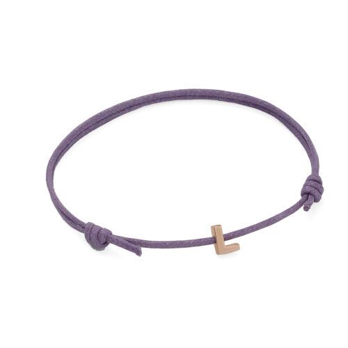 Bracciale lettera alfabeto - immagine 3