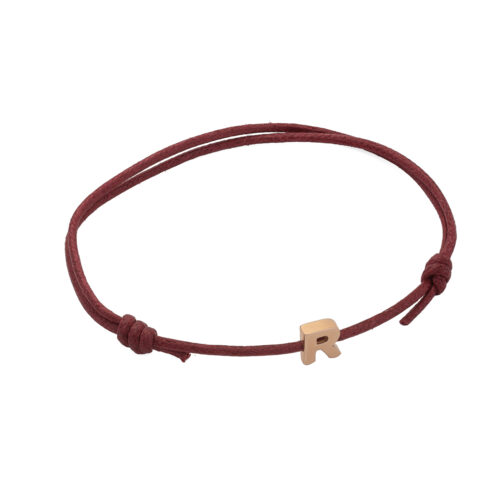 Bracciale lettera alfabeto - immagine 4