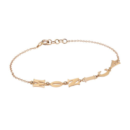 Bracciale con lettere