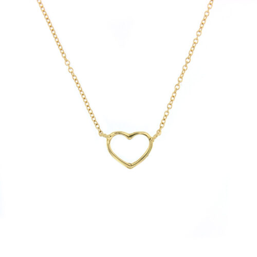 Collana cuore filo sottile