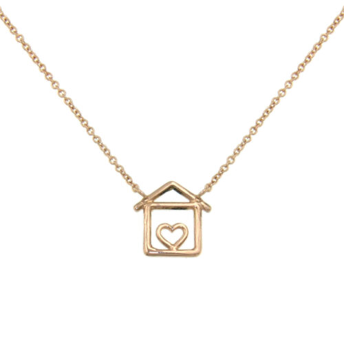 Collier casa filo piccola