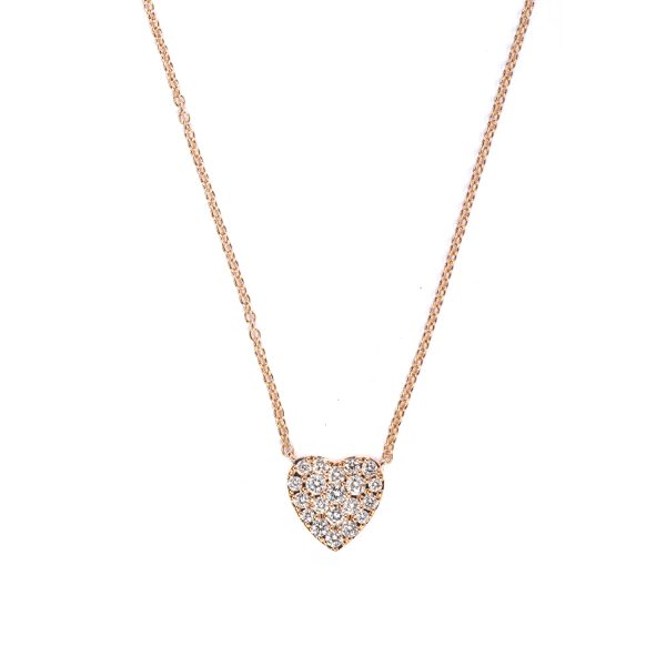 Collanina Cuore con Diamanti
