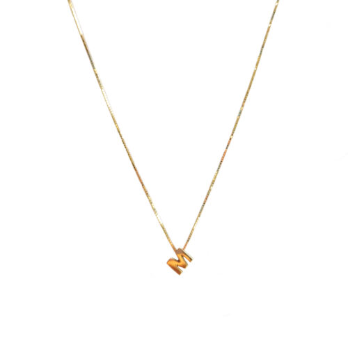 Collana lettera stampatello