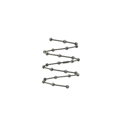 Anello Pianeti Mezzo Spirale 18 Kt
