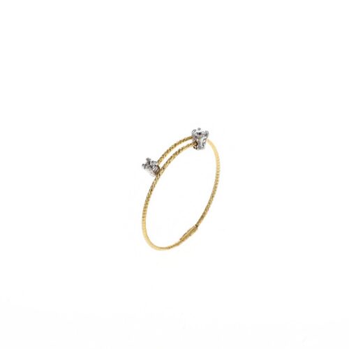 Anello Basic 2 Pietre
