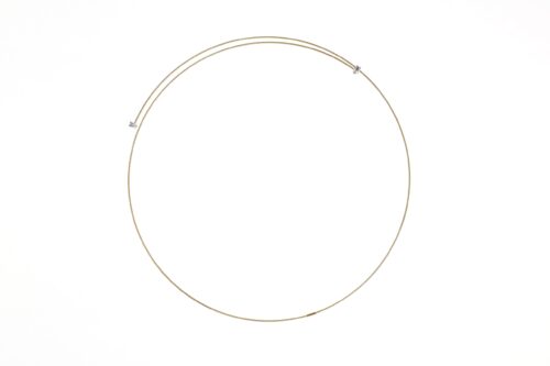 Basic collana 1 giro 2 pietre