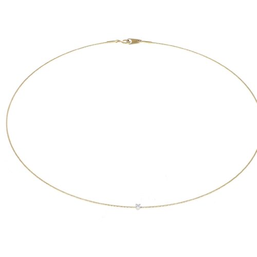Basic collana 1 giro 1 pietre