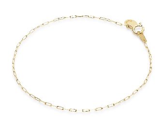 Bracciale della collezione Mood con catena forzatina superlight in oro 18kt