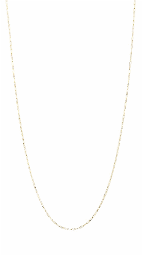 Collana girocollo della collezione Mood con catena forzatina superlight in oro 18kt